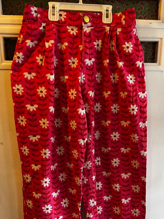 Big Bud Press Pants - Big Bud Press daisy pants size small